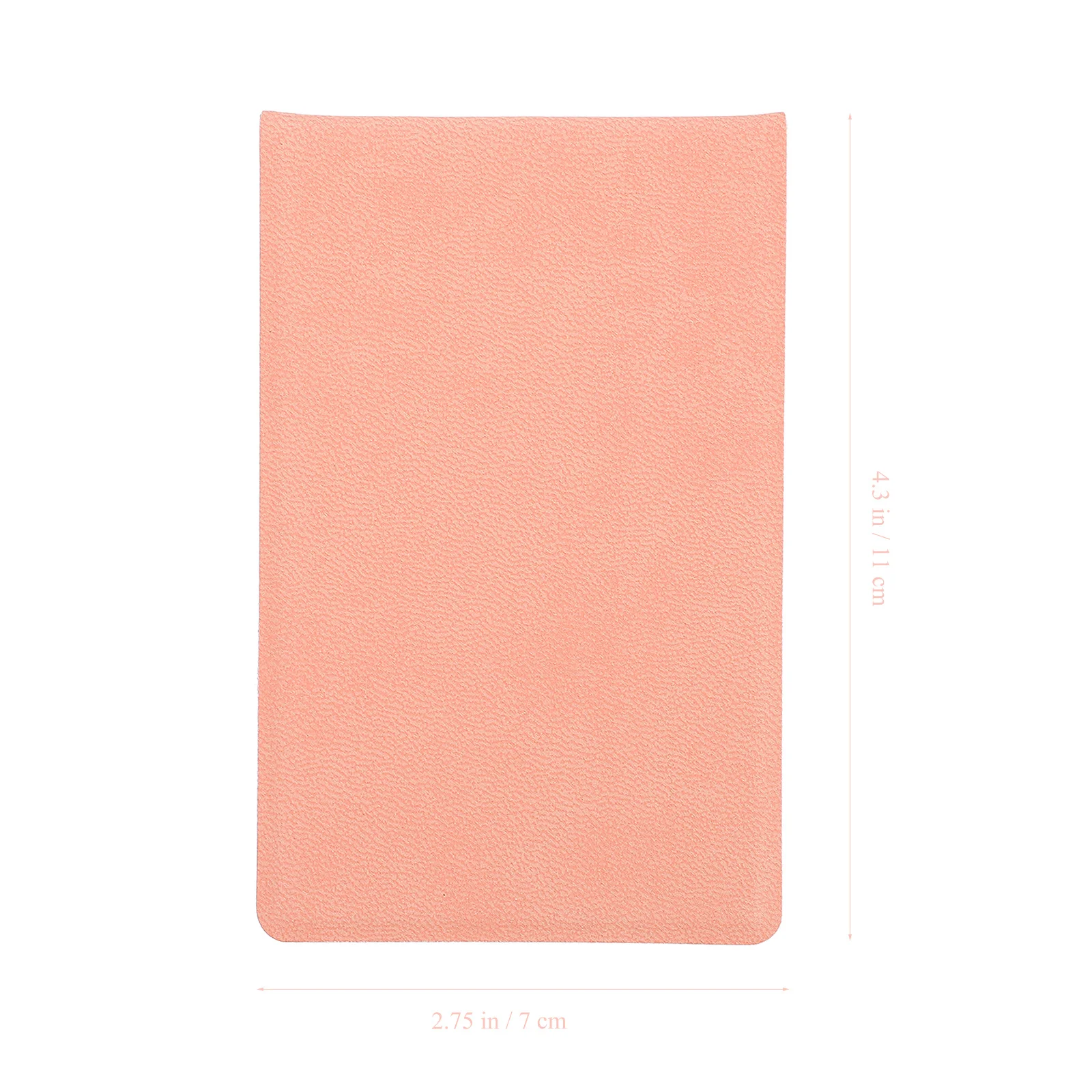 مجموعة واحدة من مرآة مكياج قابلة للطي من الفولاذ المقاوم للصدأ بغطاء من البولي يوريثان مع تصميم أنيق مدمج للركض