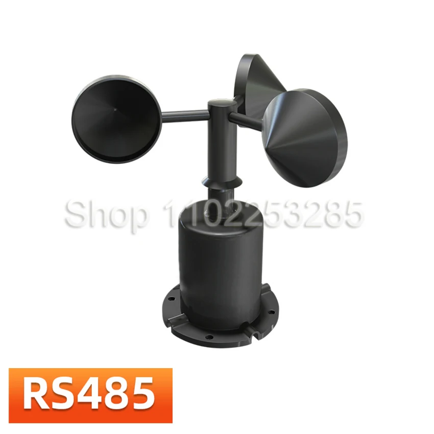 4-20MA 0-2V 0-5V 0-10V Saída RS485 Direção do vento 8 direções Sensor de direção do vento de policarbonato