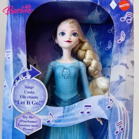 Barbie Frost Disney Prinsessa Dockor Leksaksset Elsa Prinsessdocka Flickor Klassisk Stylingset Modelldockor Leksak Barn Födelsedagspresent Leksaker 12 best sales Elsa-docka - №2