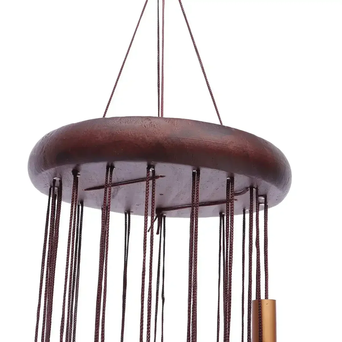 أجراس رياح معدنية كبيرة وعميقة للاسترخاء بطول 90 سم، زخرفة يدوية الصنع للحدائق والشرفات، ديكور خارجي معلق، 18 أنبوبًا