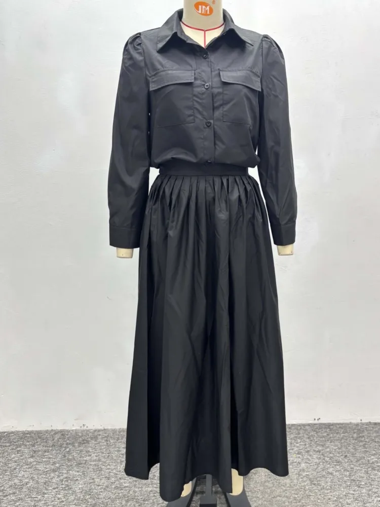 

2 Piece Women Sets Dashiki African New Arrival Spring Summer Matching Sets Two Pieces Sets Top And Skirt Suits Outfits Clothing