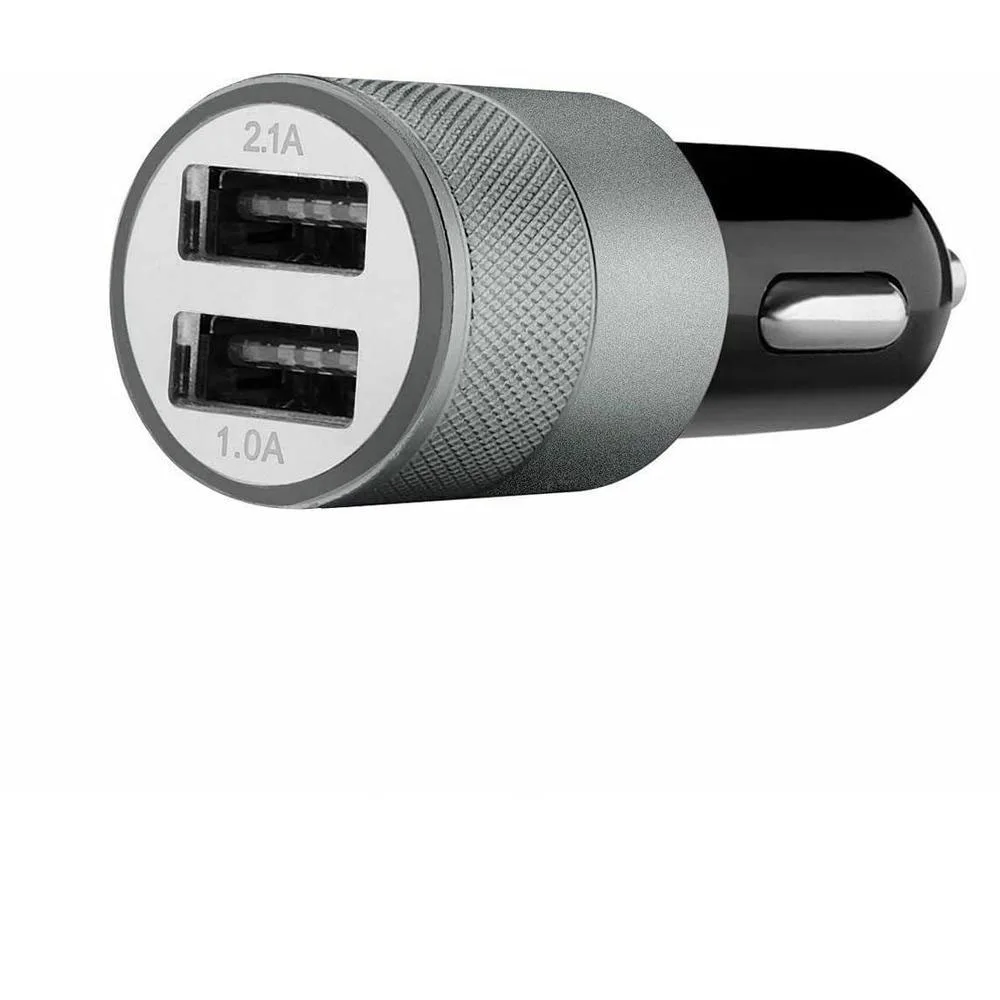 Dual Port Car Charger Phone Tablet Charging Adapter 2.1A Cigarette Lighter Car Accessories For RV Camper Boat Van Lorry