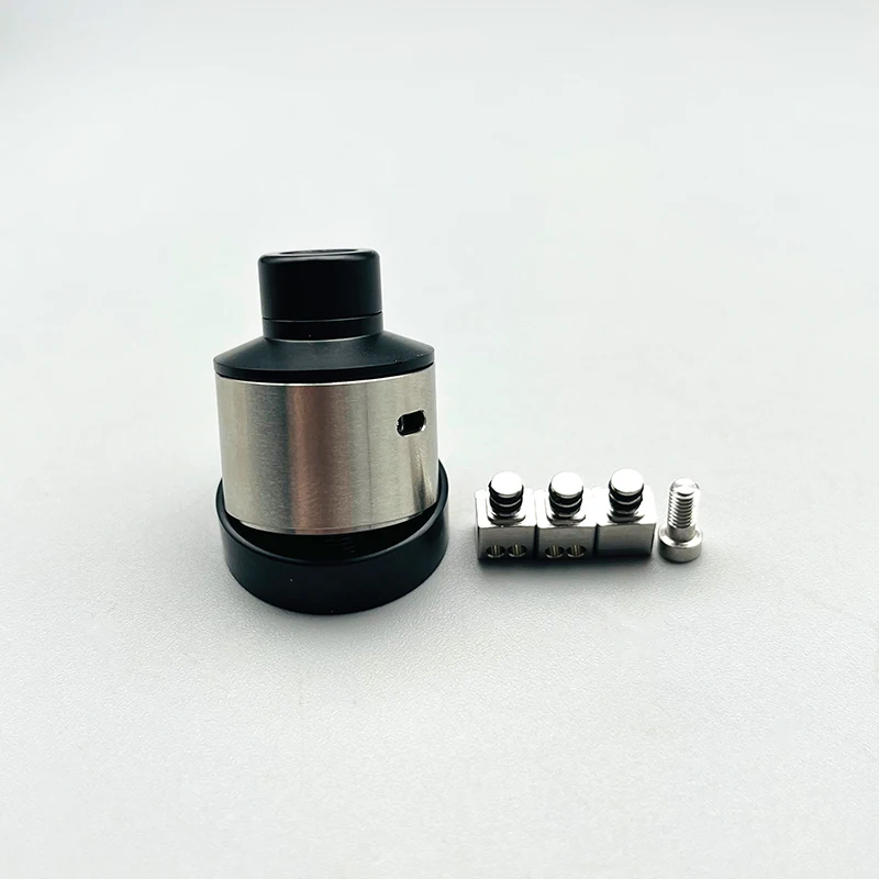 DSX W2CK'D Style RDA 22mm Atomizer Single Coil 316ss with BF Pin airflow intake adjustable Rebuildable Vape mtl tank Tank