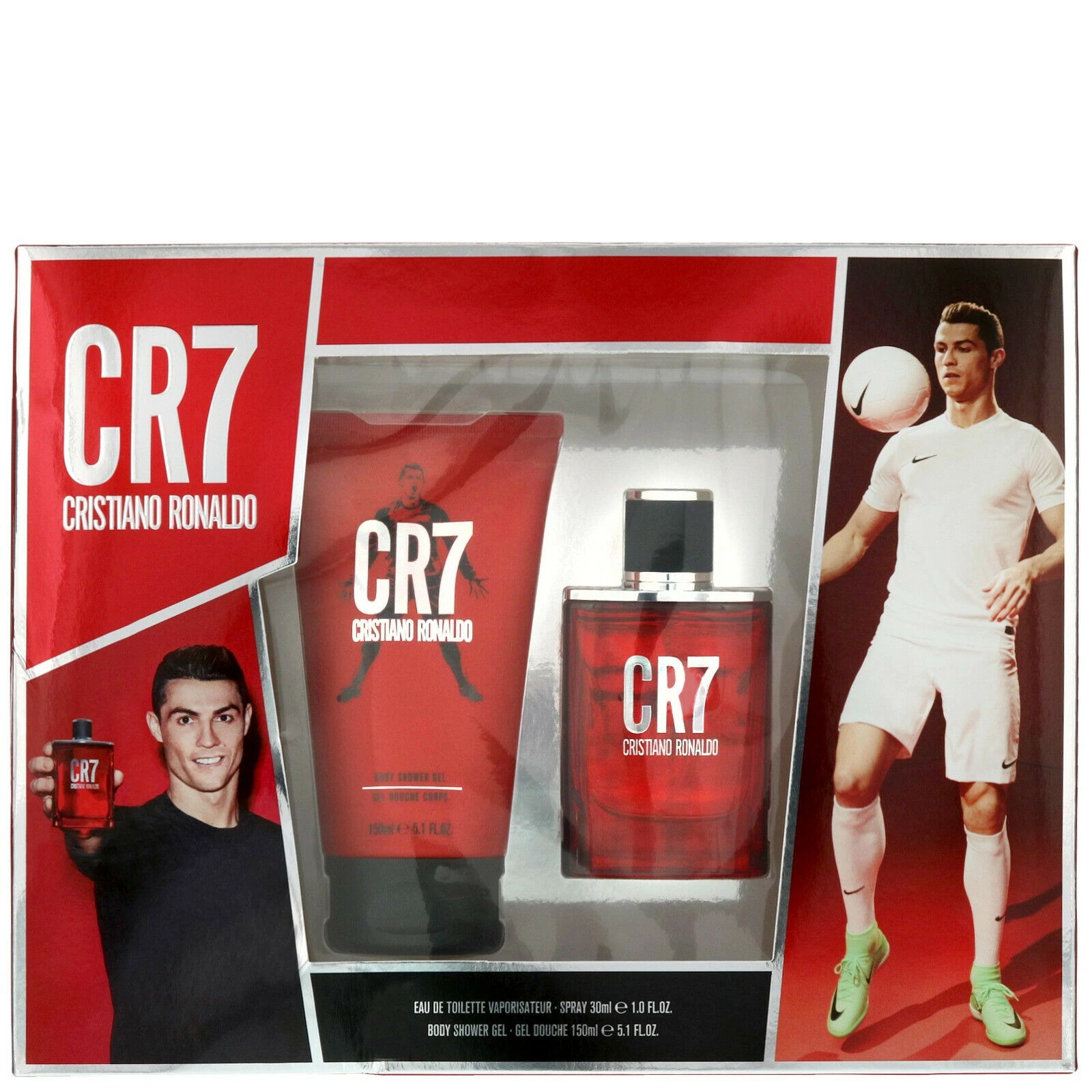 

Криштиану Роналду - Cr7 Eau de Toilette, подарочный набор из 2 предметов