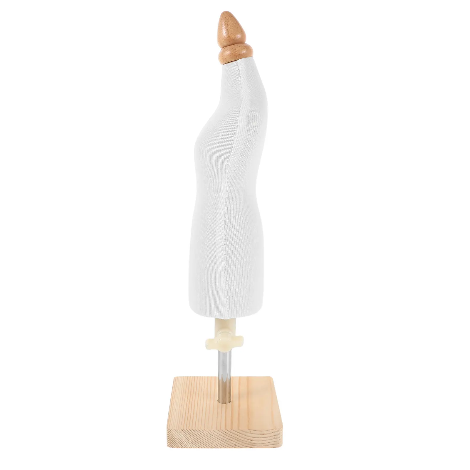

Sewing Mannequin for Adjustable Dress Form with Solid Wood Base Ideal for Clothing Fitting Design Teaching Creative