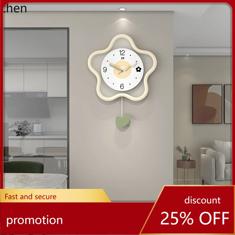 

ZML decorative wall clock, new model for living room, high-end wall clock, modern minimalist clock for dining room