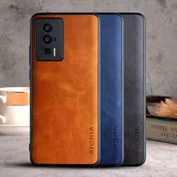 Case for Poco F5 Pro F5 Redmi K60 Pro Coque Luxury Vintage leather skin TPU cover PC capa funda for xiaomi poco f5 pro case