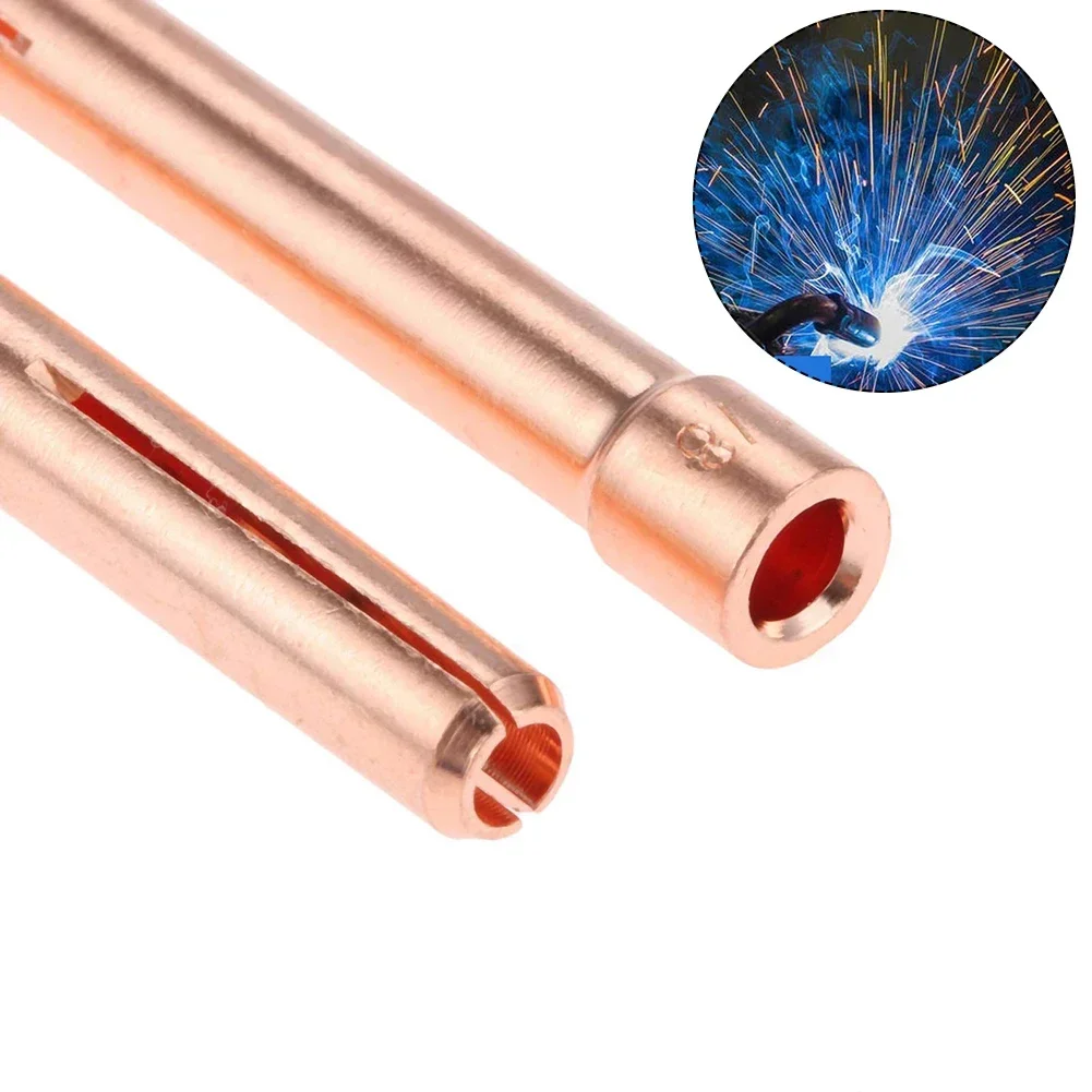 Tungsten Electrode Collet Tig Torch Consumables 1.0/1.6/2.0/2.4/3.0/3.2mm Collet For WP17 WP18 WP26 Tig Torch