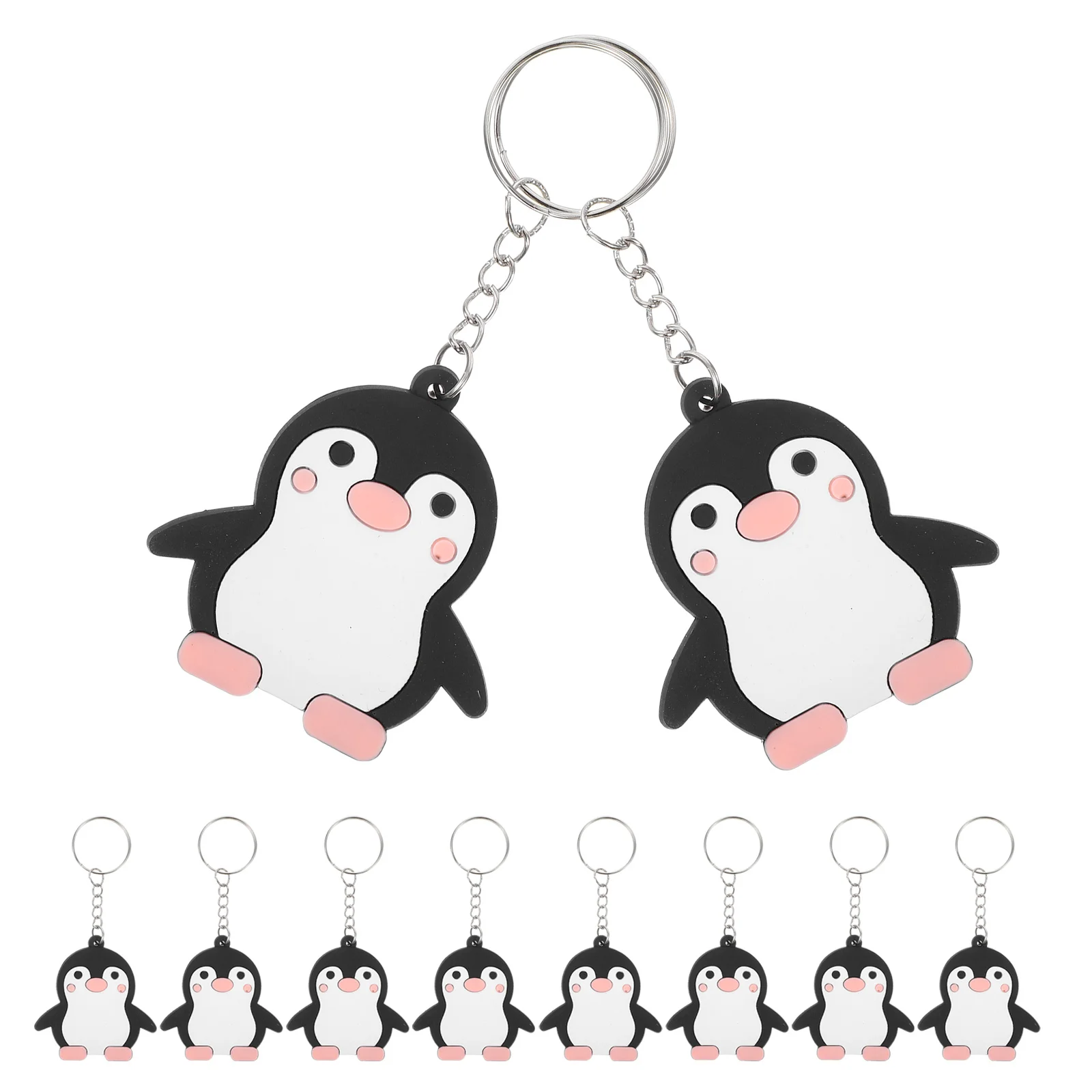

24Pcs Penguin Keychains Cute Animal Party Favor Decorations Bag Charms Backpack Accessories for Penguin Lovers