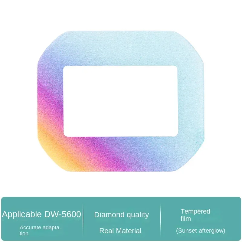 صلابة المضادة للخدش المقسى فيلم عالية الجودة تعديل واقي للشاشة لساعة كاسيو 3229 DW-5600 GW-B5600 DW-5635 مرآة #1