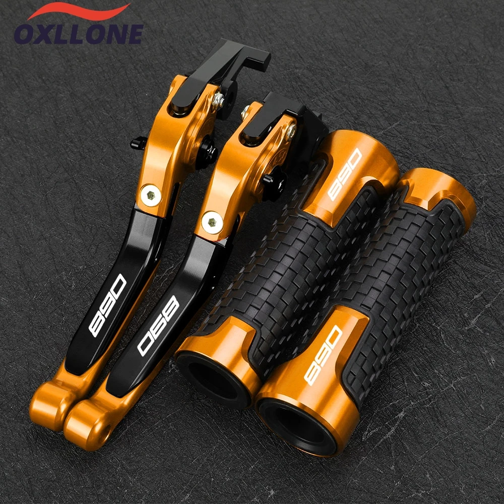 

890ADV Brake Clutch Lever For 890 ADVENTURE R 2020-2025 2022 2023 2024 CNC Aluminium Adjustable levers Handle Grips Motorcycle