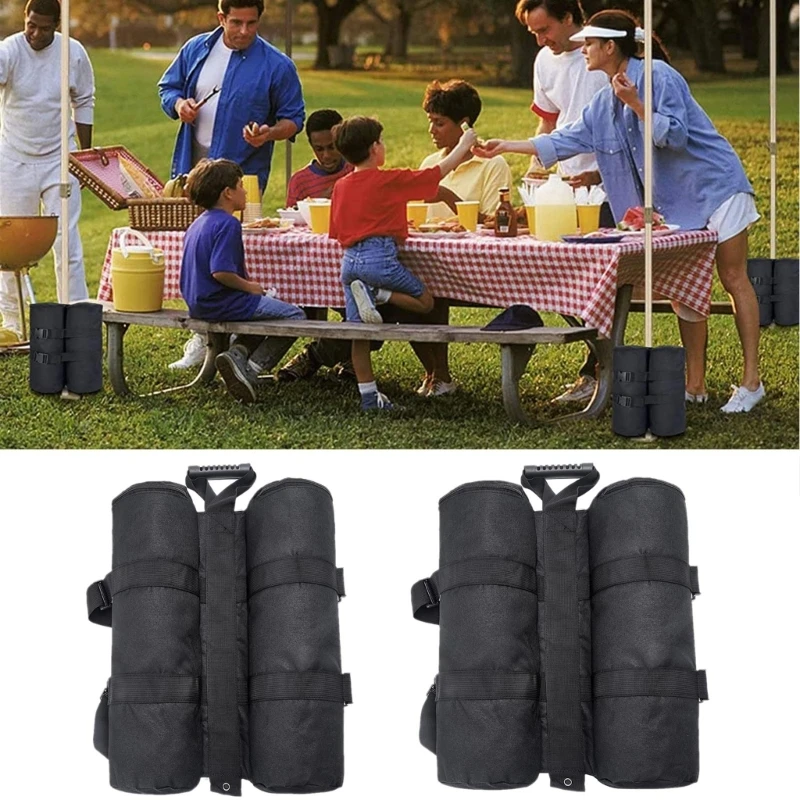 2024 New Canopy Weights Set of 4, Sand Bags for Canopy Legs, Tent Weights for Legs, Heavy Duty Weights Sandbags for Umbrella