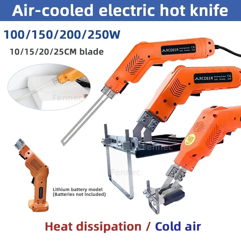 

Electric Hot Knife Foam Cutter Air Cooled Polystyrene Foam Cutting Tool Machine Slotting Engraving Insulation Board High Power