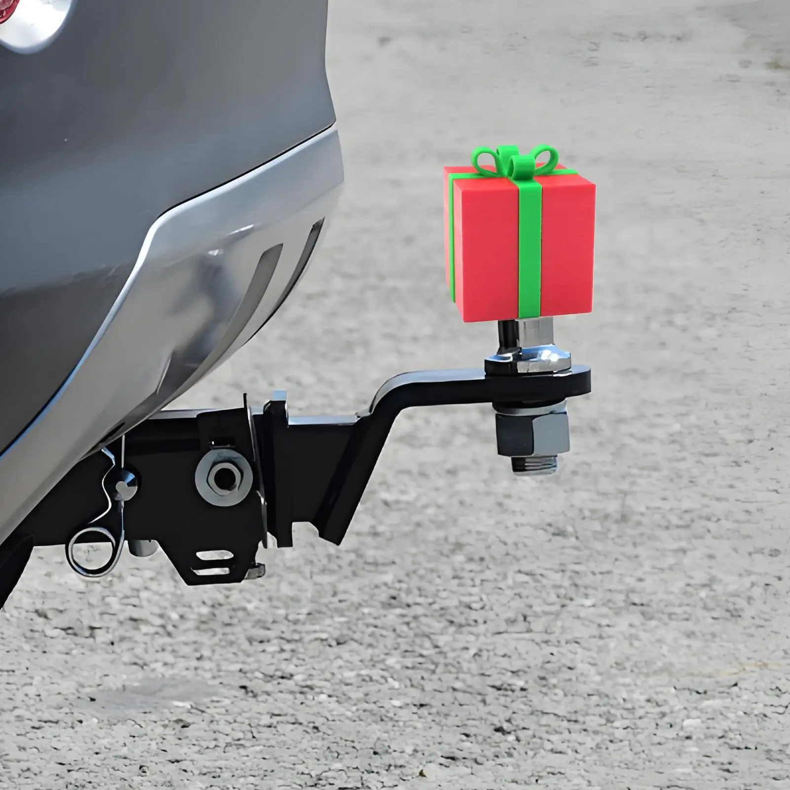 Cover Caps for Trailer Coupling Dust-proof Tree Shape Holiday Supplies Christmas Tree Trailers Hitch Cover for Travel Daily