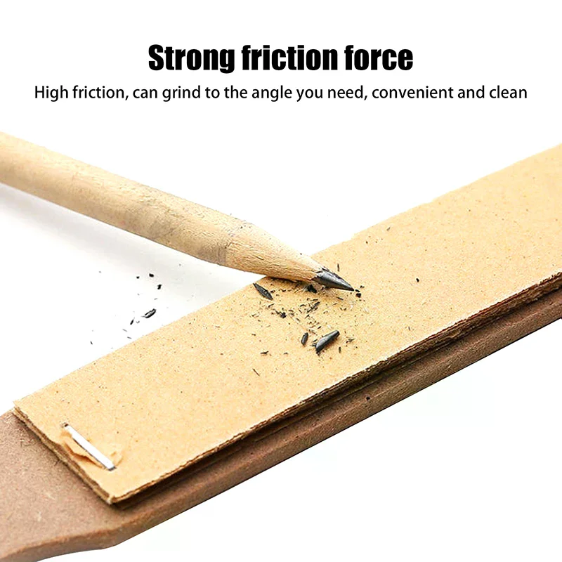 Picture 4: Makeup Eyebrow Pencil Sandpaper Board Grinding Tool Polishing Pen Tip Rub Brush Sharpening Sandpaper Fine Point Makeup Tool