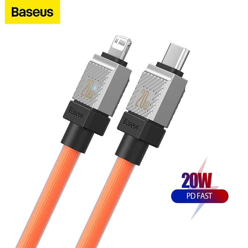 Baseus PD 20W USB Type C Cable For iPhone 14 13 12 11 pro max Fast USB C Cable Cable Type C to Lighting Cable Wire Code