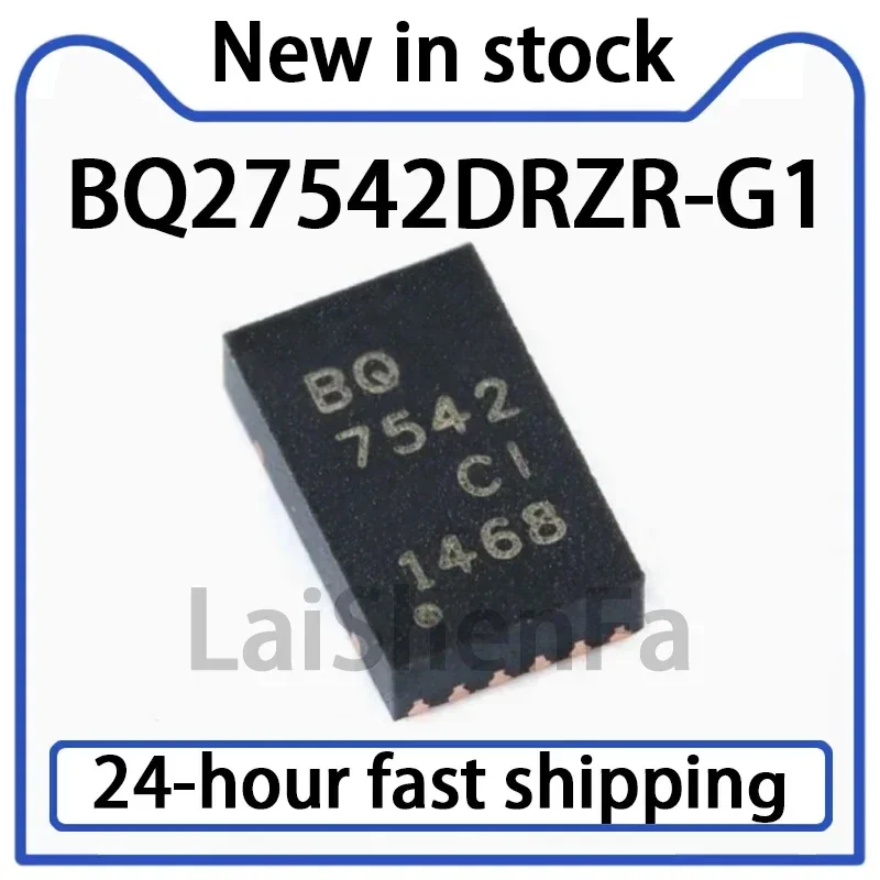 5PCS BQ27542DRZR-G1 SON-12 Lithium Battery Power Monitoring IC Chip in Stock
