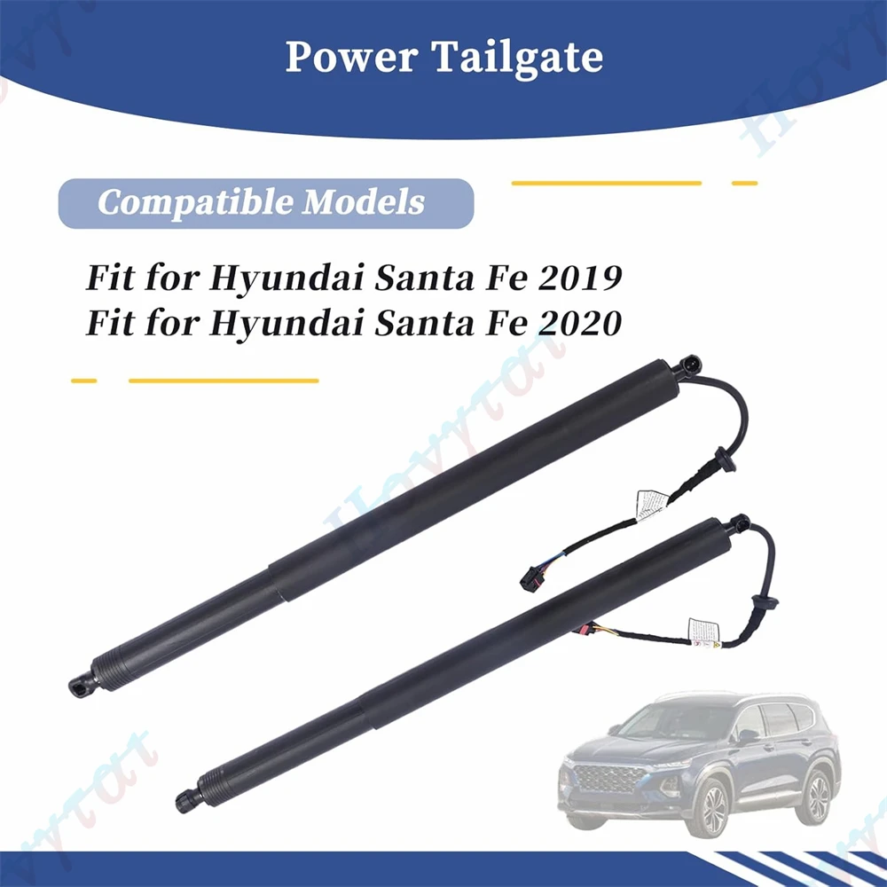 81831S1100 81841S1100 Electric Tailgate Gas Spring Struts For 2019 2020 Hyundai Santa Fe Truck Liftgate Power Hatch Lift Shock