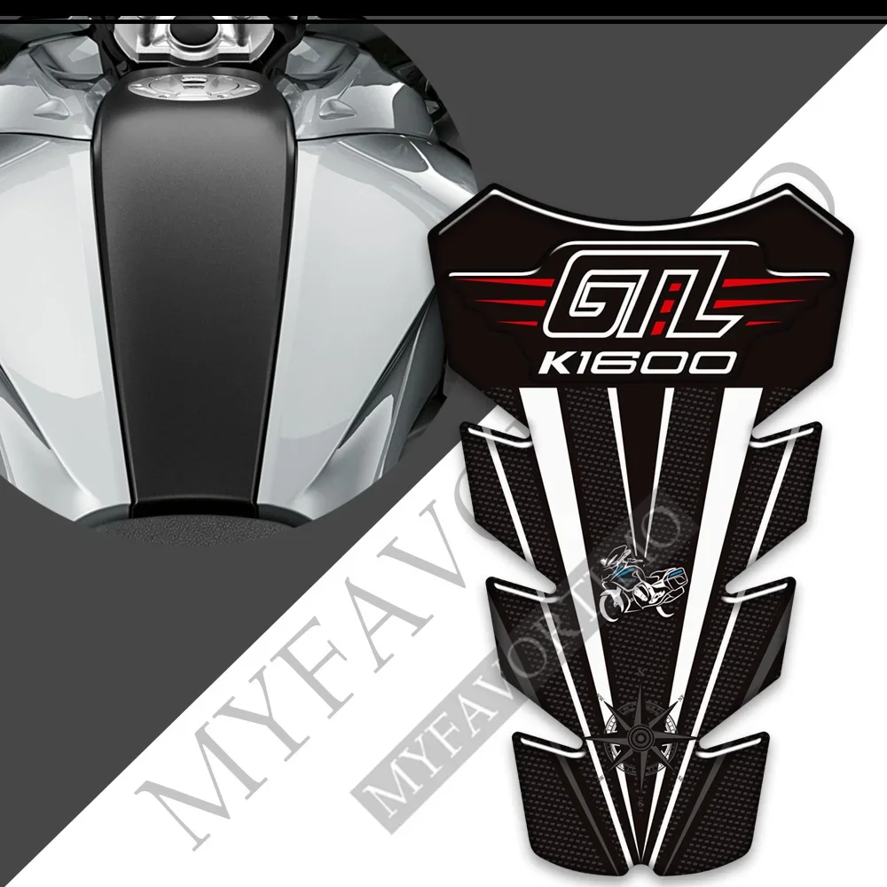 Tank Pad Stickers For BMW K1600GTL K1600 K 1600 GTL Motorcycle Fairing Fender Emblem Logo Protection Gas Fuel Oil Kit Knee