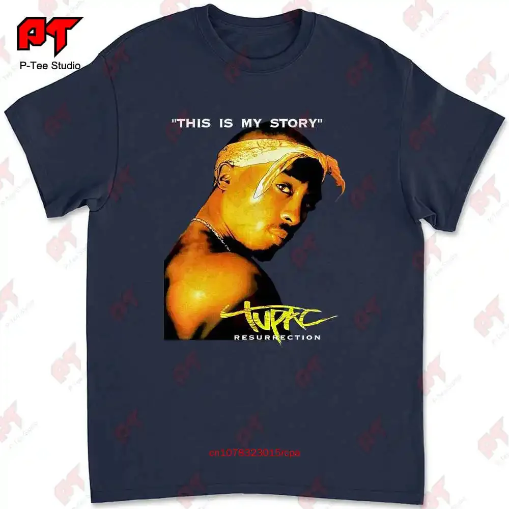 2Pac Shakur Tupac Resurrection 2003 Movie T-shirt S6XK