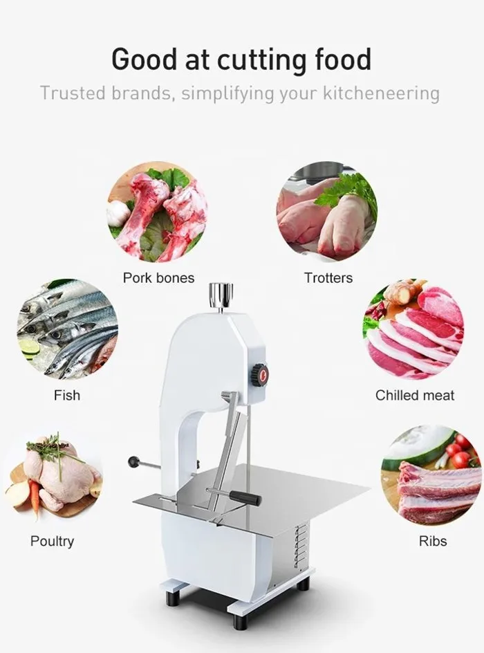 Bone Saw Machine Commercial Frozen Chicken Beef Meat Cutter Meat Bone Saw Machine Cutter