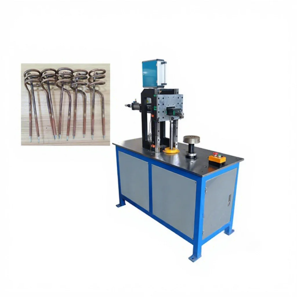 Pvc Pipe Bending Machine Cnc Heat Exchanger Bending Machine Die Steel Metal Letter Easy Control Customized Industrial Equipment