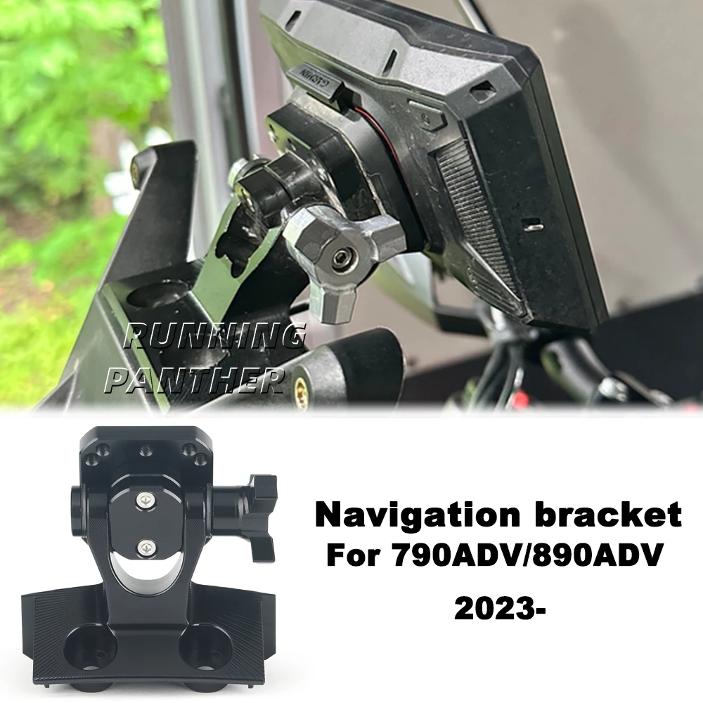 For 790 890 Adventure ADV 2023 2024 Motorcycle Navigation Bracket Accessories Mount Stand Smart Phone GPS Handlebar Stand Holder