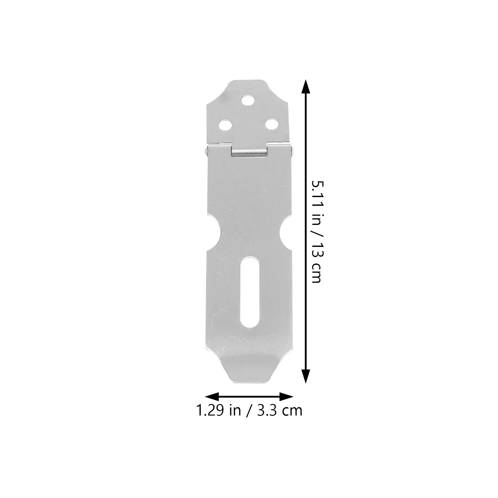 

10Pcs Heavy Duty Stainless Steel Padlock Hasp Door Hasp Latch Lock for Security Windows Doors Cabinets Gates Latch Padlock