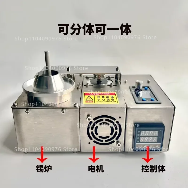 Mini Wave Soldering Machine  Selective Soldering Pot Fountain Solder Lab Use