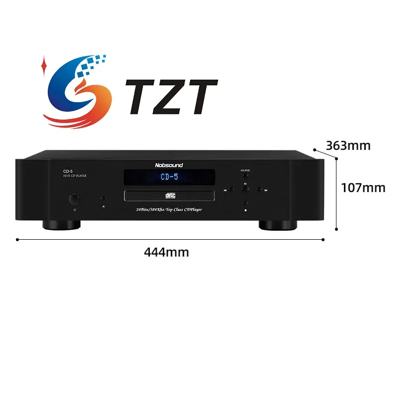 TZT Nobsound CD-3/CD-5 220V Digital CD Player Disc Player with Remote Control Enables Hifi Lossless Music