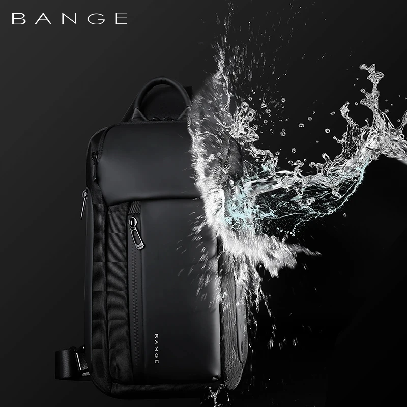 Imagem -05 - Bange Oxford Bolsa de Peito Moderna à Prova Dágua com Seis Cores de Tendência Itens de Moda Memória de Grande Capacidade para Homens e Mulheres