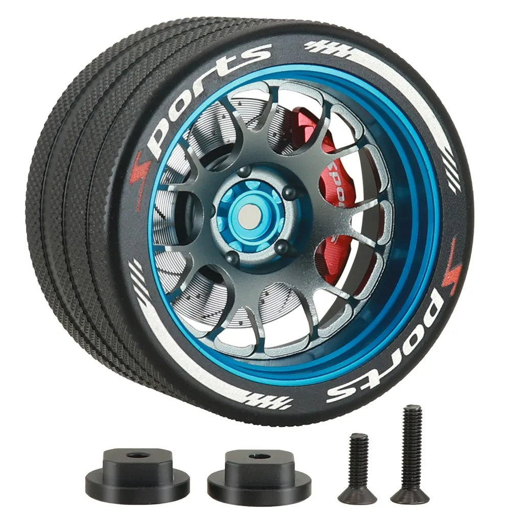 Für Sanwa Mt4/mt5/m12/m17 Futaba 4px/7px/10px Flysky Nb4 Ko Ex Next Wfly X9 Lenkrad Rc Fernbedienung Metall Handrad – Detail 8