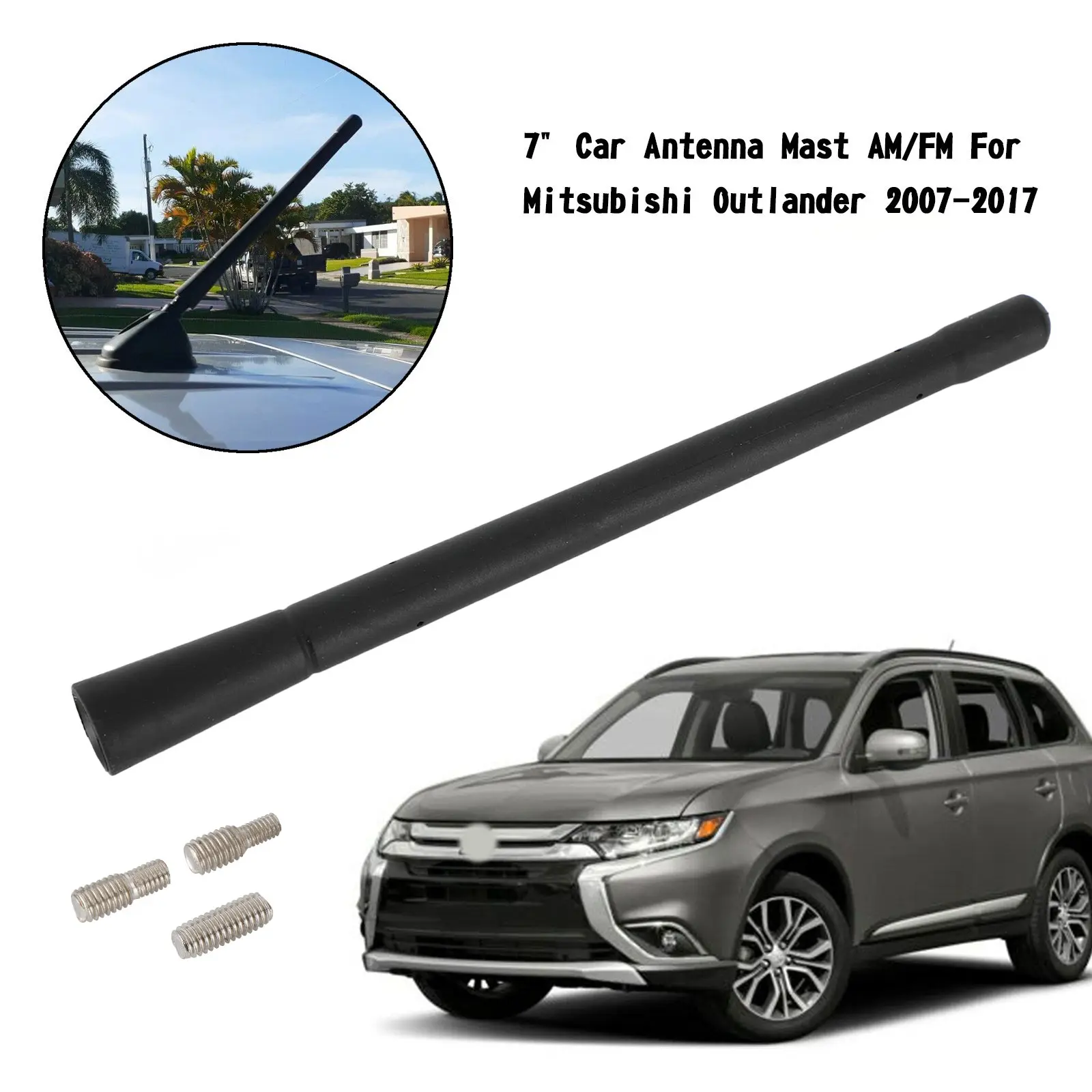 7" Car Antenna Mast…