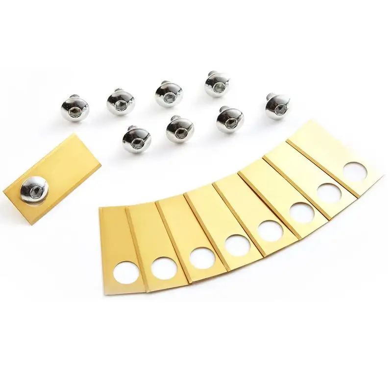 Imagem -02 - Robotic Cortador de Lâminas Substituição de 05 mm com Parafusos Projetado para Honda Miimo 30 Pack Aço Inoxidável