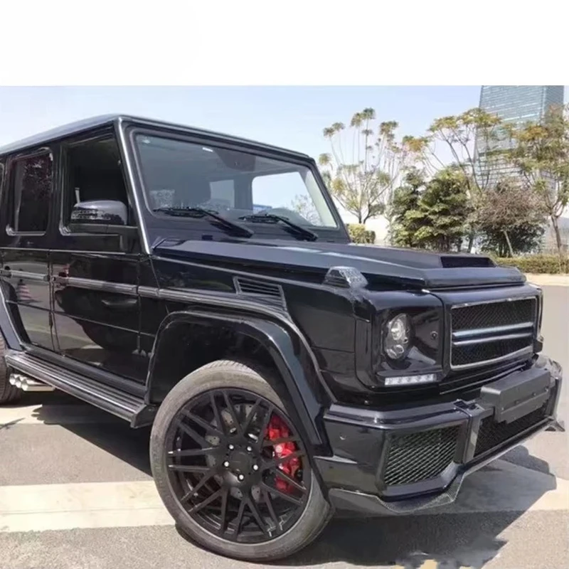 

High Quality Carbon Fiber Front Lip And Rear Diffuser Spoiler Accessories for W463 G63