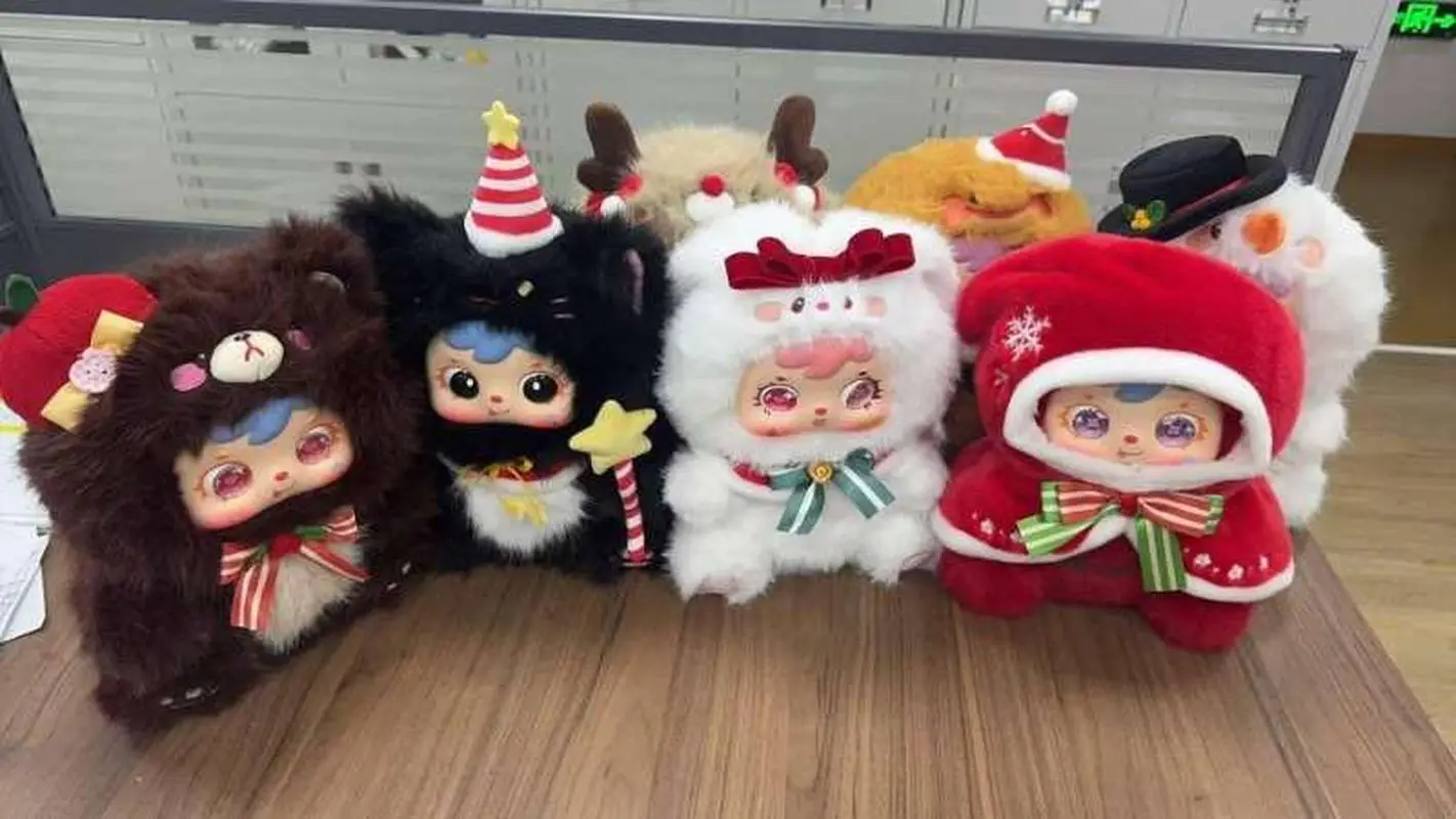 صموئيل ليلة الهالوين: مذكرات مؤذ دمية كبيرة قطيفة صندوق أعمى قلادة ألعاب عصرية رائعة الشكل دمية مفاجأة الفتيات هدية #2