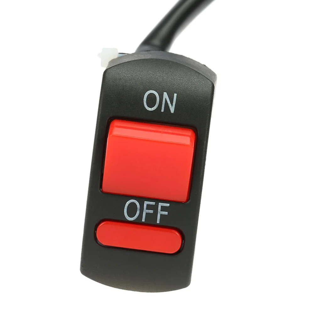 Emergency Hazard Headlight Switch ON OFF Switch  Motorcycle ATV  Handlebar Light Switch ON OFF Button button switch