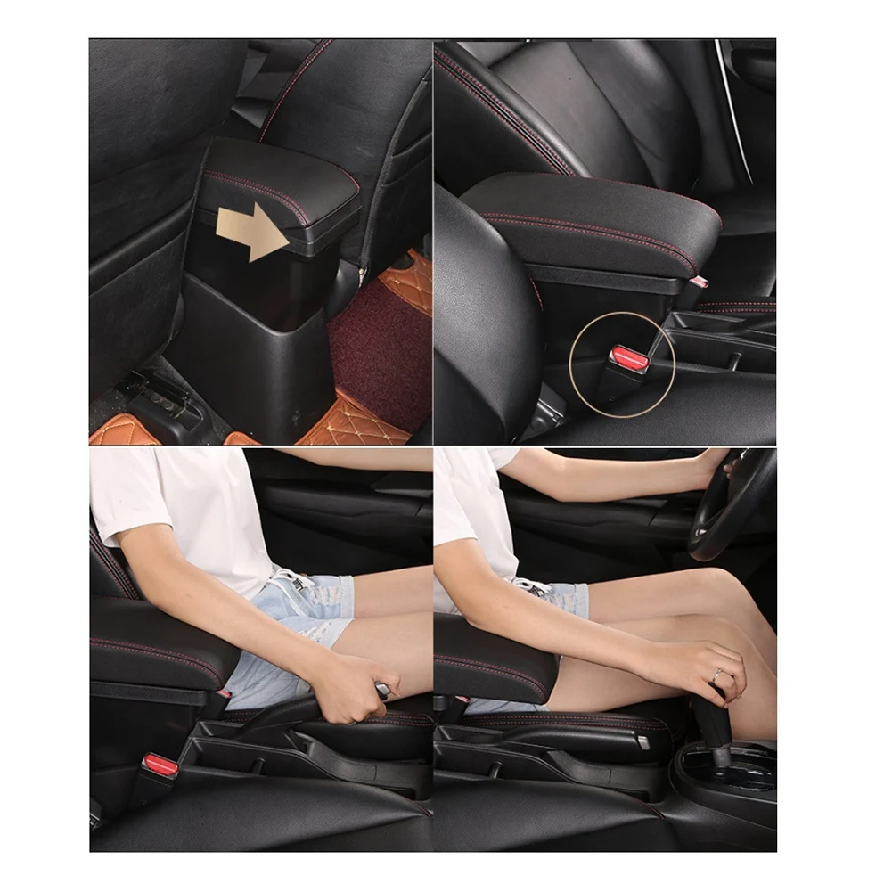

AB61-For Toyota 86 Armrest For Subaru Brz Armrest Box Storage Box Center Armrest Auto Parts Car Modification Parts Accessories C