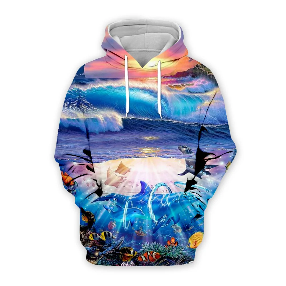 

Spring 3d Hoodies Spring Autumn Fashion Men Women Long Sleeve Hoodie Slim Unisex Tops XS-5XL