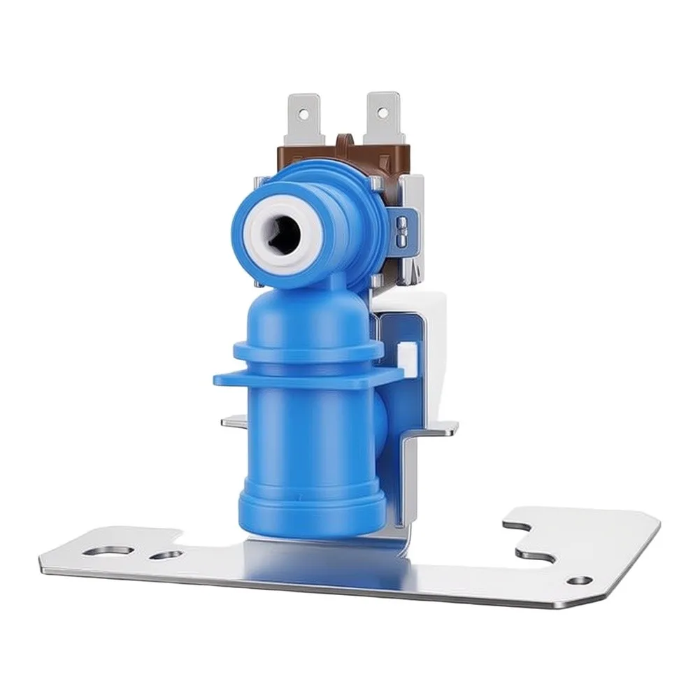 1pc Water Inlet Valve WR57X10033 WR57X10034 Refrigerator Inlet Valve Replacement For Ice-making Machine Refrigerator Appliance