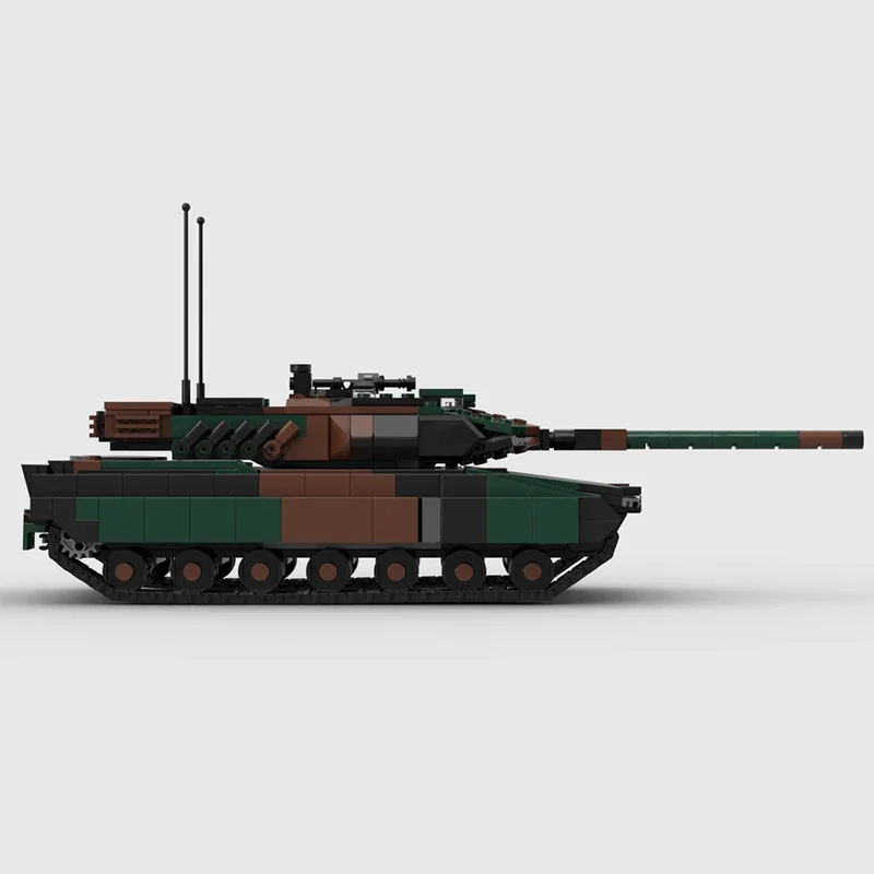 Military Weapon Model Moc Building Bricks Leopard 2A7V Tank Technology Modular Blocks Gifts Christmas Toys DIY Sets Assembly