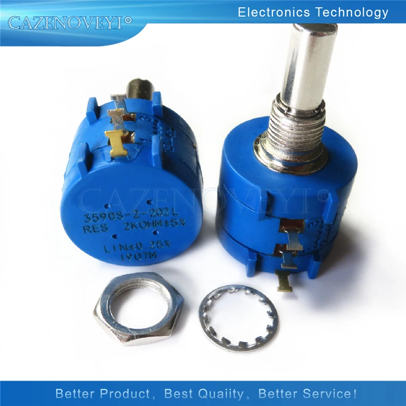 Precision 3590S Adjustable Resistor 1K to 100K Ohm