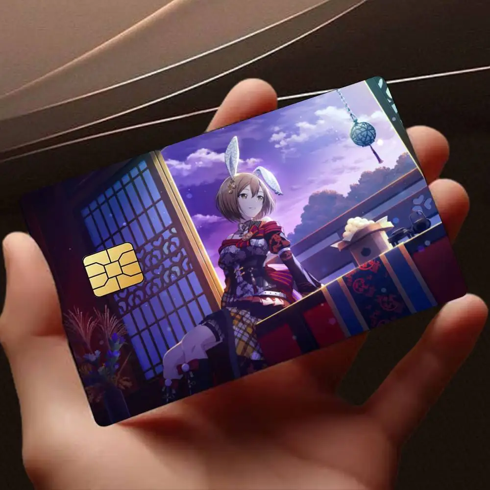 Mesmerizer M-MEIKO-S Official Art Card Stickers for Bank Access Protective Waterproof Film Cover Sticker Gift