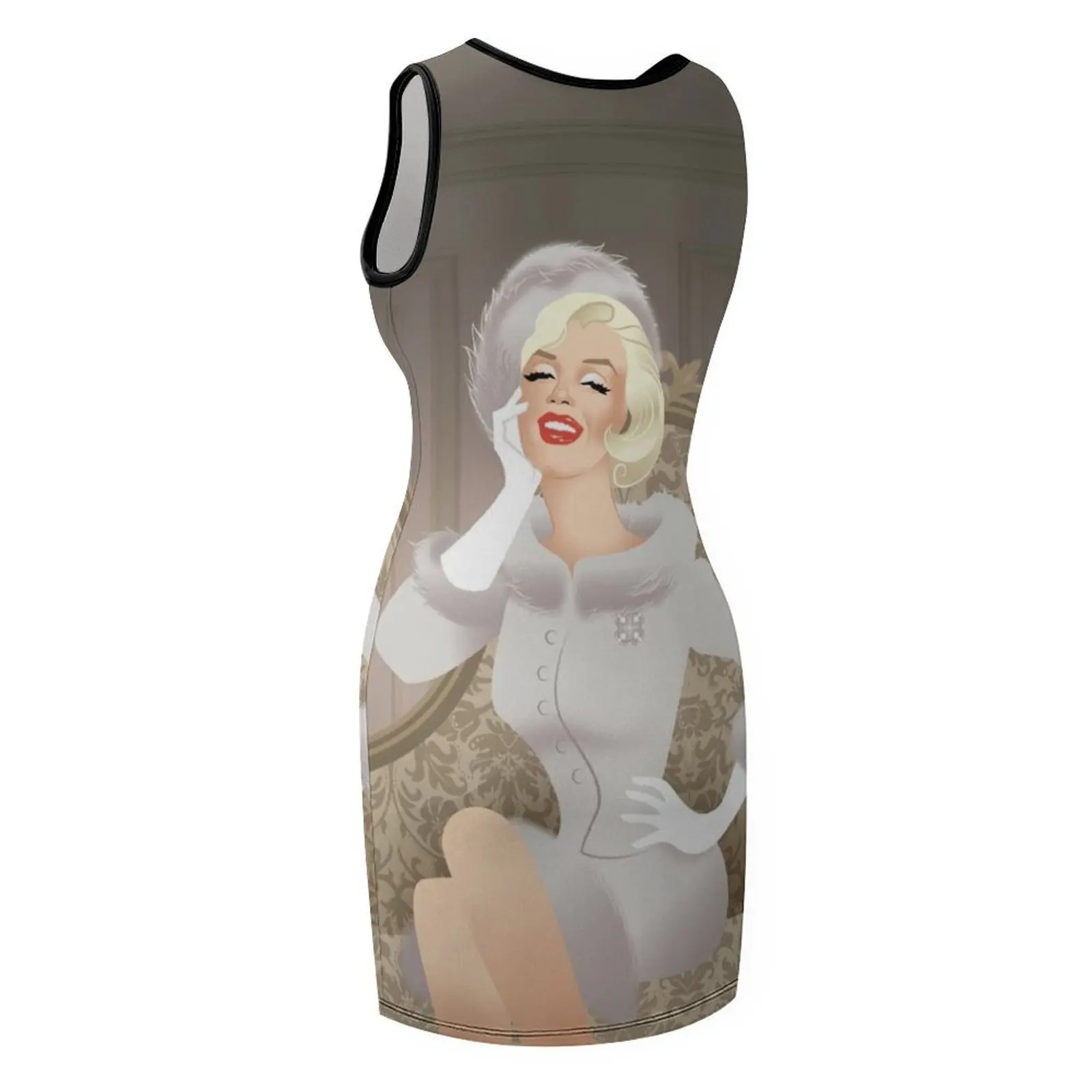 Shoe Shop Sleeveless Sundress dress for woman evening dresses ladies clothes for women Party dresses