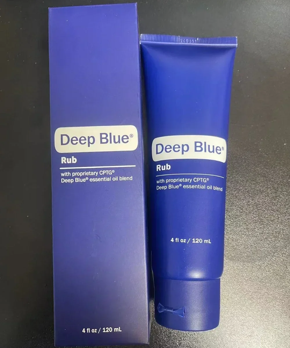 New box Hot sell creme deep blue rub doterra with proprietary cptg deep blue essential oil blend 120ml