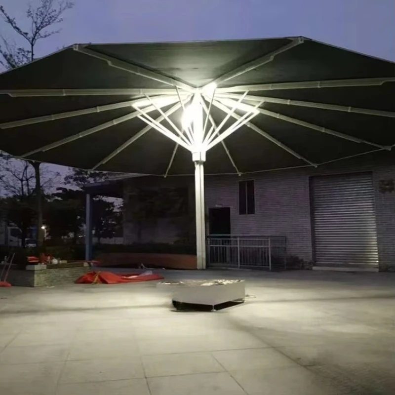 

10 Feet 3m Garden Beach Round Patio Commercial Umbrella with Base