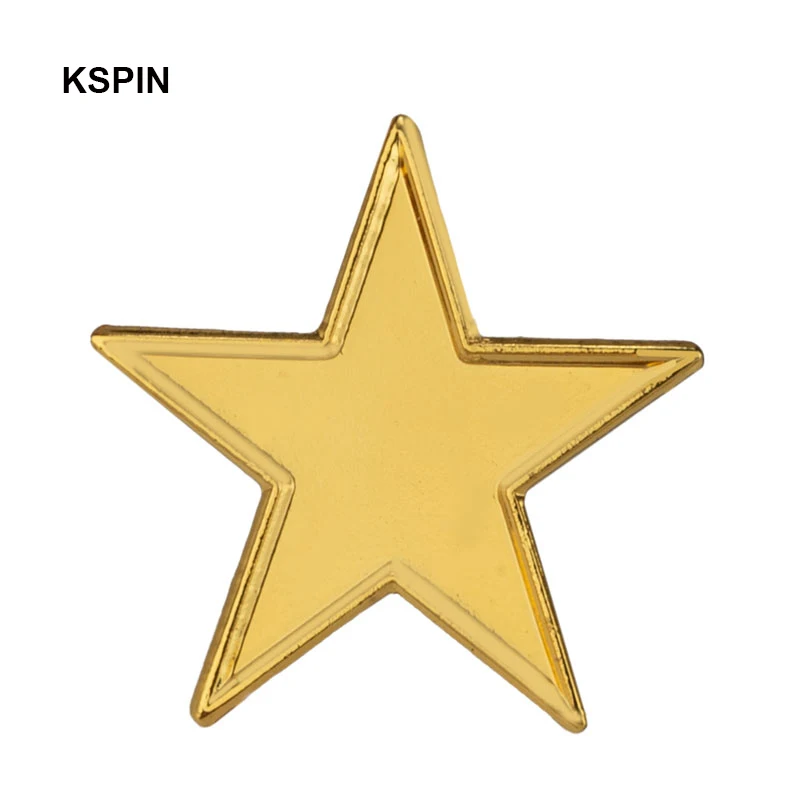 

Gold Color Star 18mm Lapel Pin Badge Pin