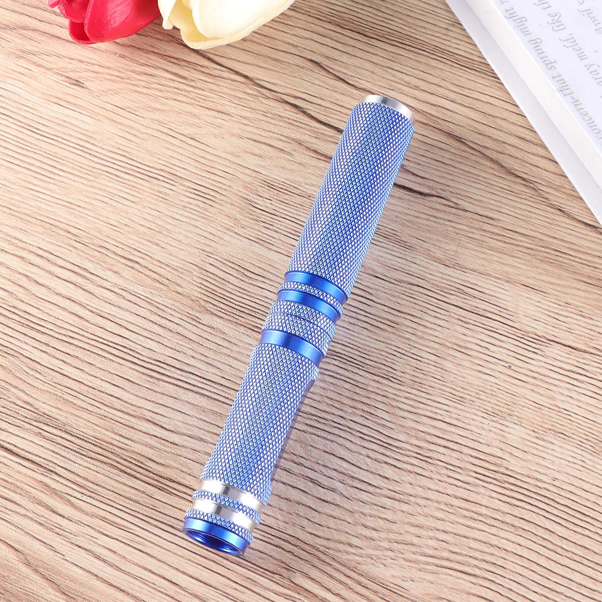 Universal Expanding Hole Reamer Tool for Rc Cars Helicopters Blue Alloy Steel Aluminum Construction 0-14Mm Diameter Cnc Handle view 3