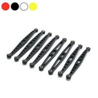 8pcs Metal Link Rod Pull Rod Linkage Set For HB Toys ZP1001 ZP1002 ZP1003 ZP1004 1/10 RC Crawler Car Upgrade Parts