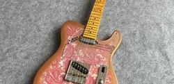 The high quality basswood Body maple neck custom 6 string Guitars the telecast-er style figure Guitar electric guitars